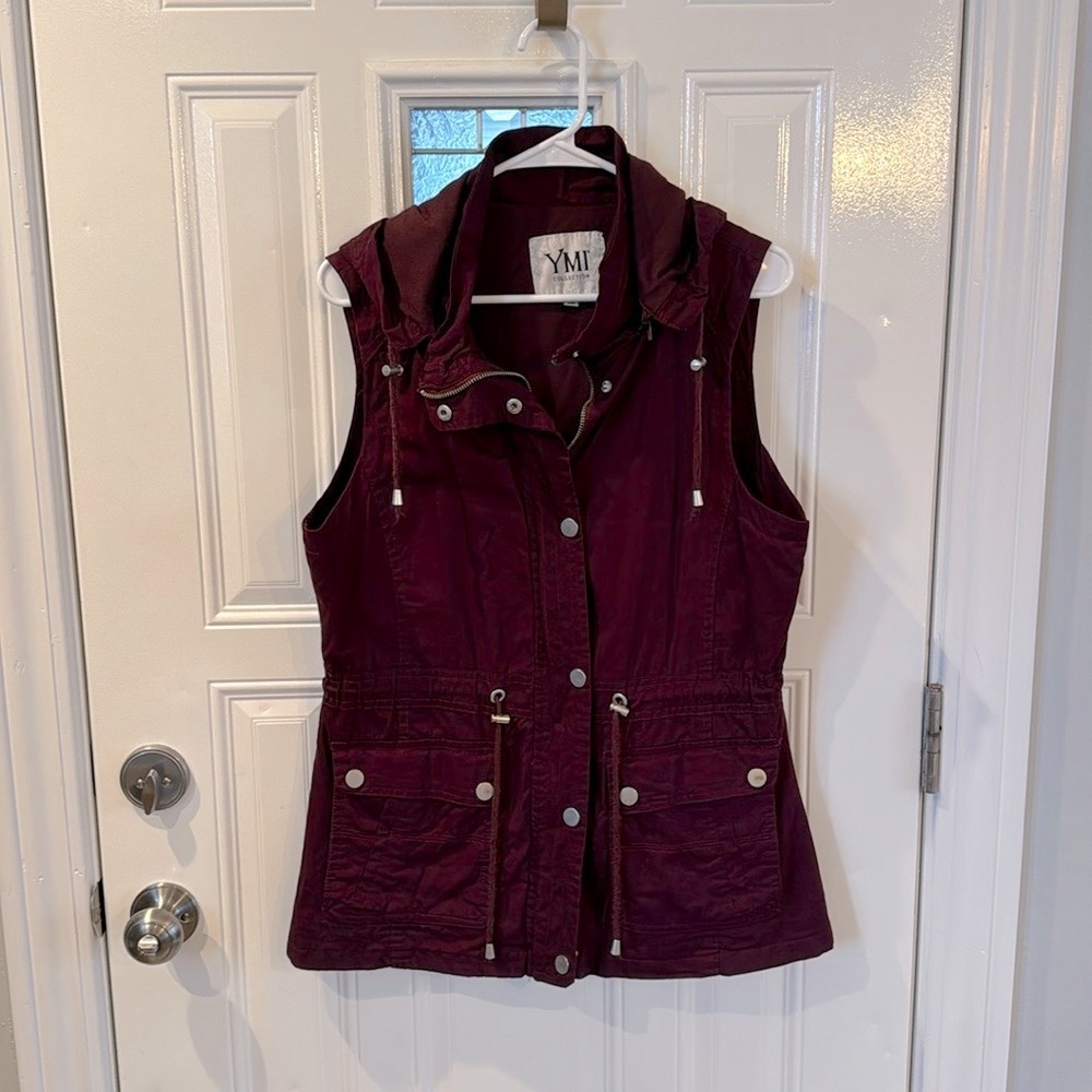 Purple Convertible Vest Size L
